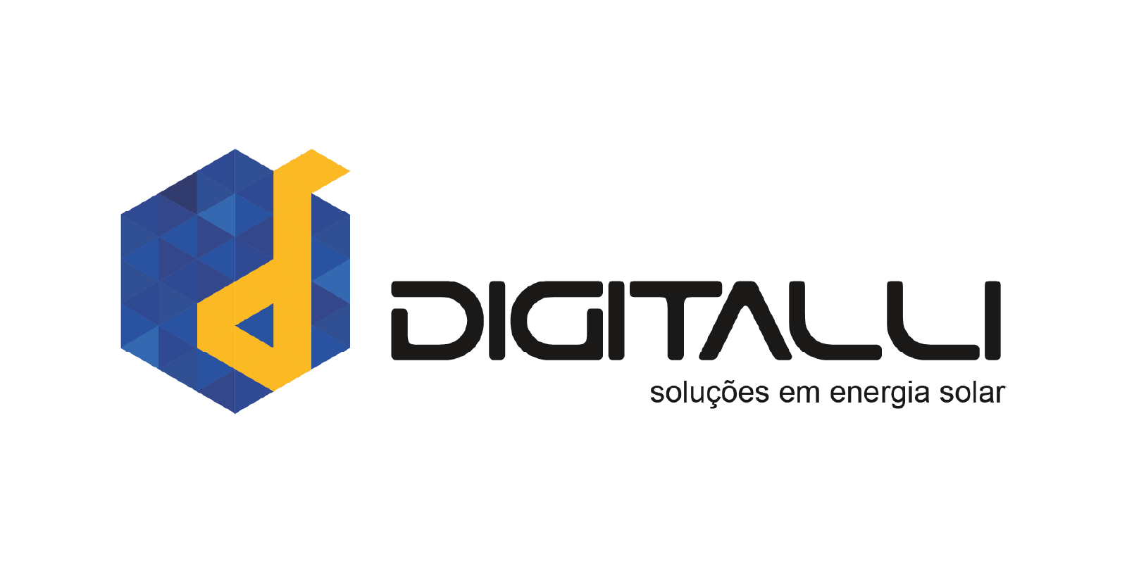 Logotipo da Digitalli, soluções em energia solar